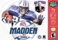 Capa de Madden NFL 2001