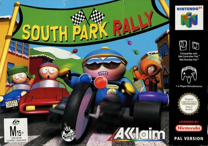 Capa do jogo South Park Rally