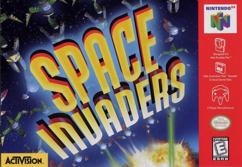 Capa do jogo Space Invaders