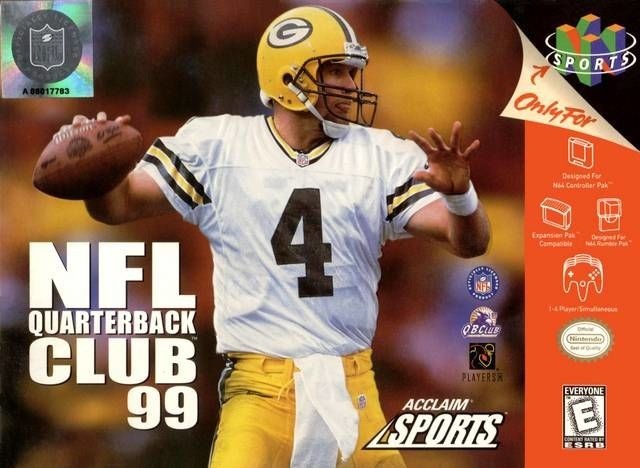 Capa do jogo NFL Quarterback Club 99