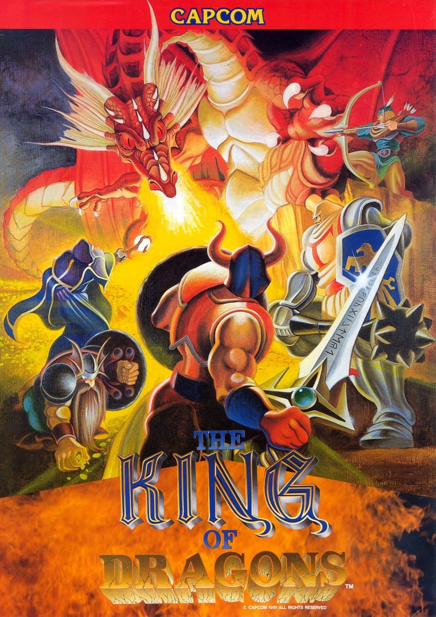 Capa do jogo The King of Dragons