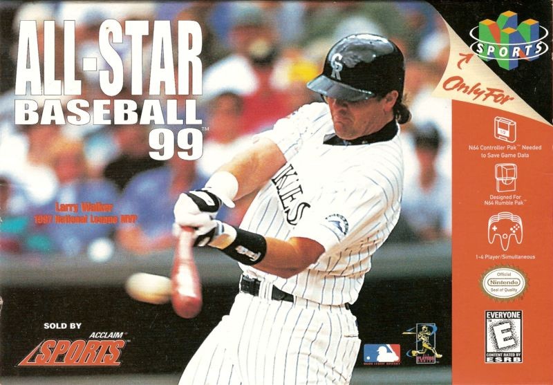 Capa do jogo All-Star Baseball 99