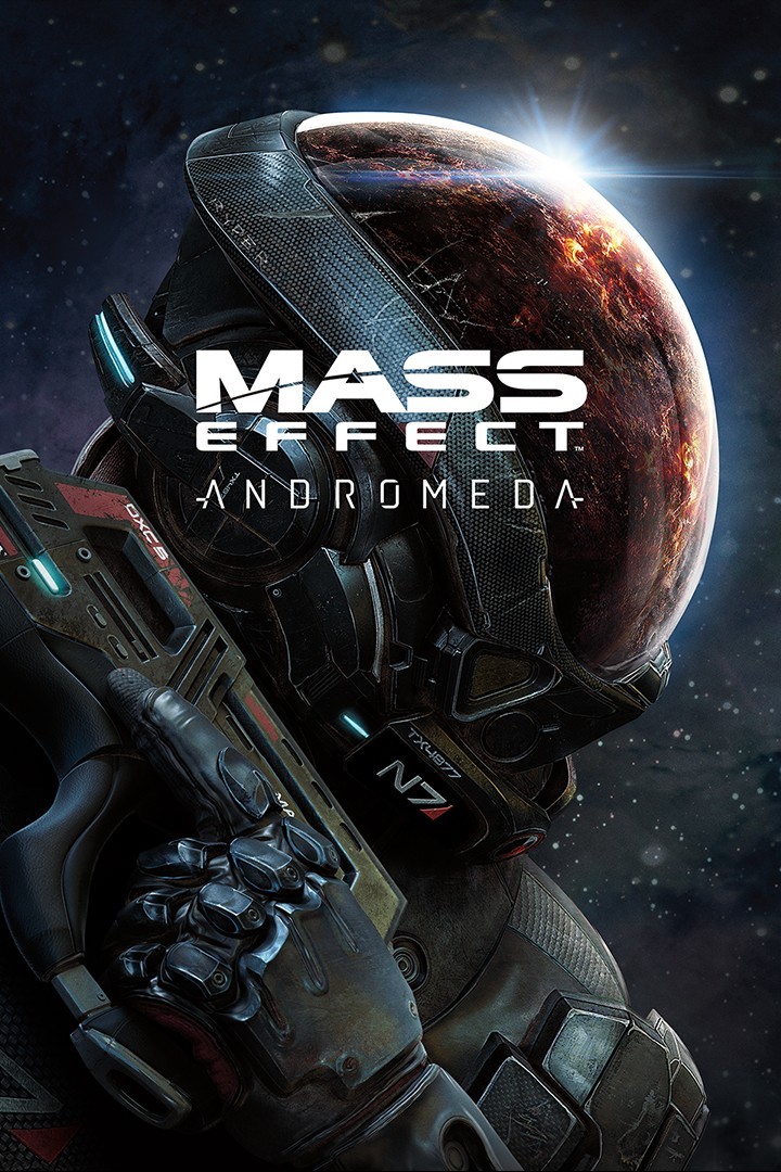 Capa do jogo Mass Effect: Andromeda