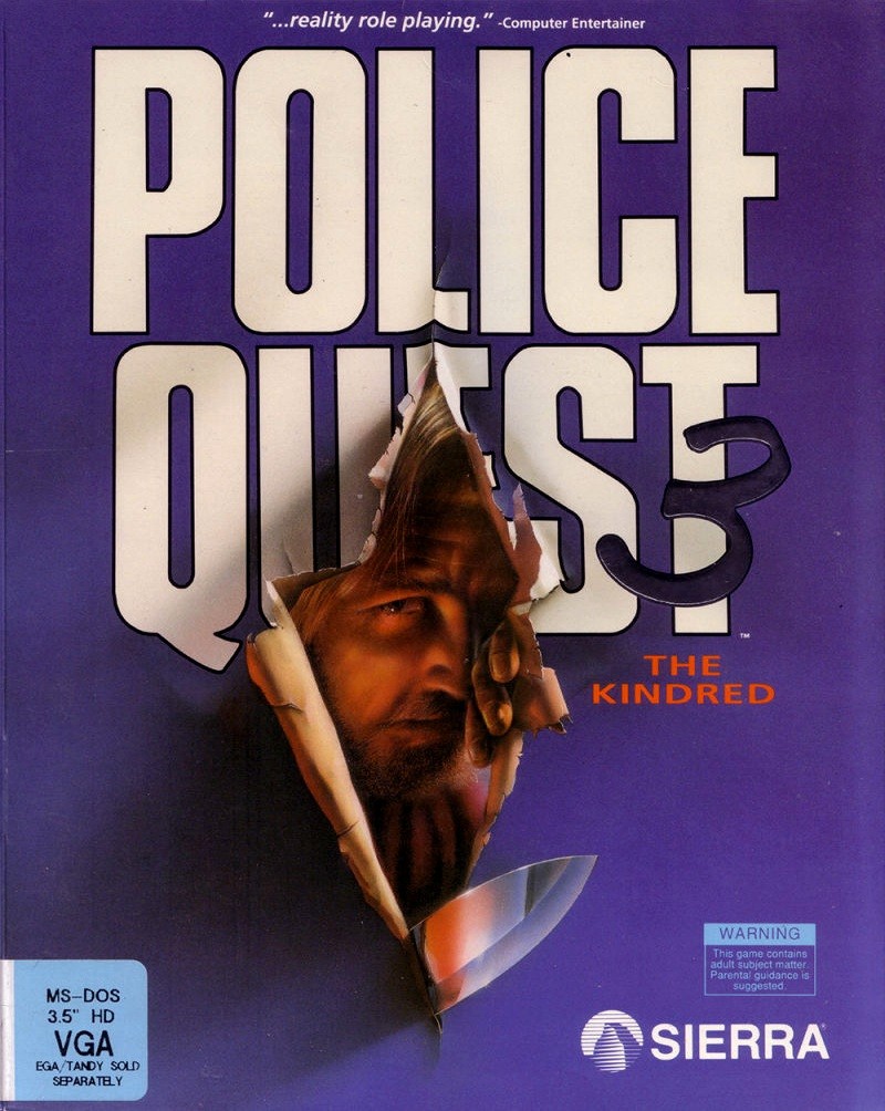 Capa do jogo Police Quest 3: The Kindred