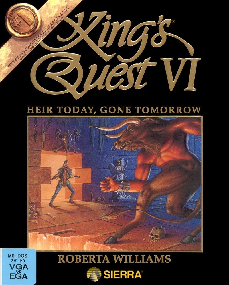 Capa do jogo Kings Quest VI: Heir Today, Gone Tomorrow