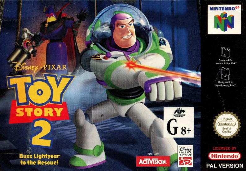 Capa do jogo Toy Story 2: Buzz Lightyear to the Rescue!