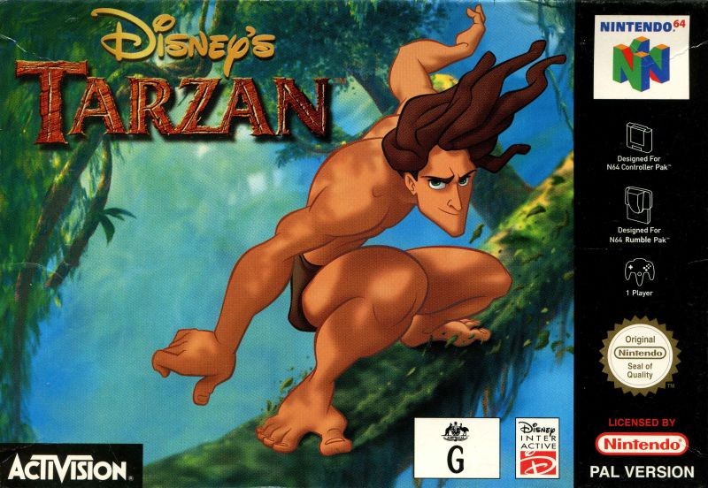 Capa do jogo Disneys Tarzan