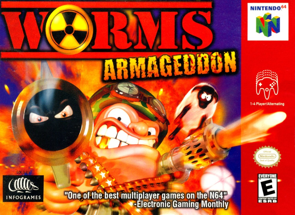 Capa do jogo Worms: Armageddon