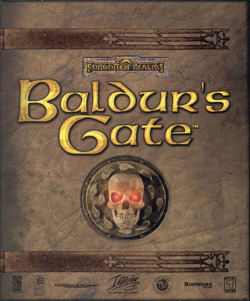 Capa do jogo Baldurs Gate