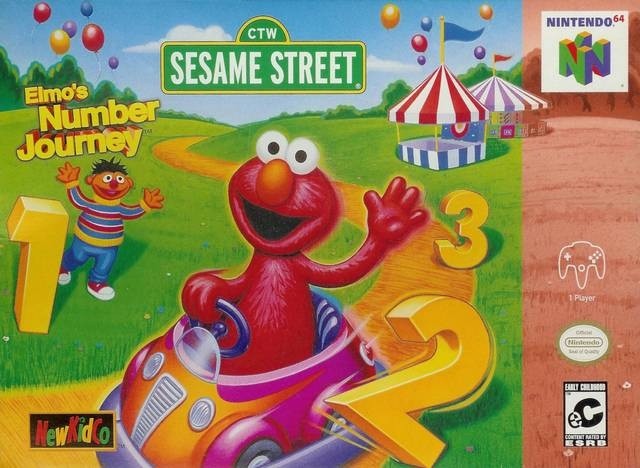 Capa do jogo Sesame Street: Elmos Number Journey