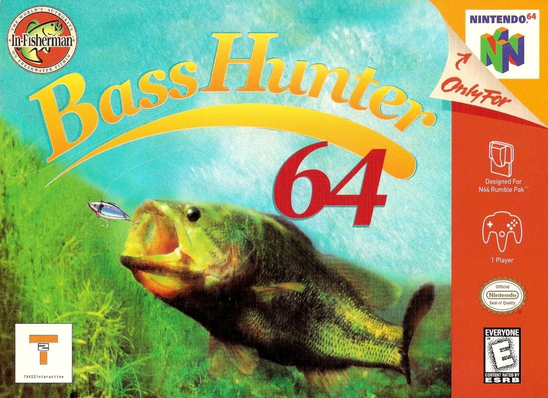 Capa do jogo In-Fisherman Bass Hunter 64