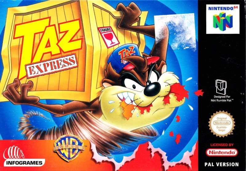 Capa do jogo Taz Express