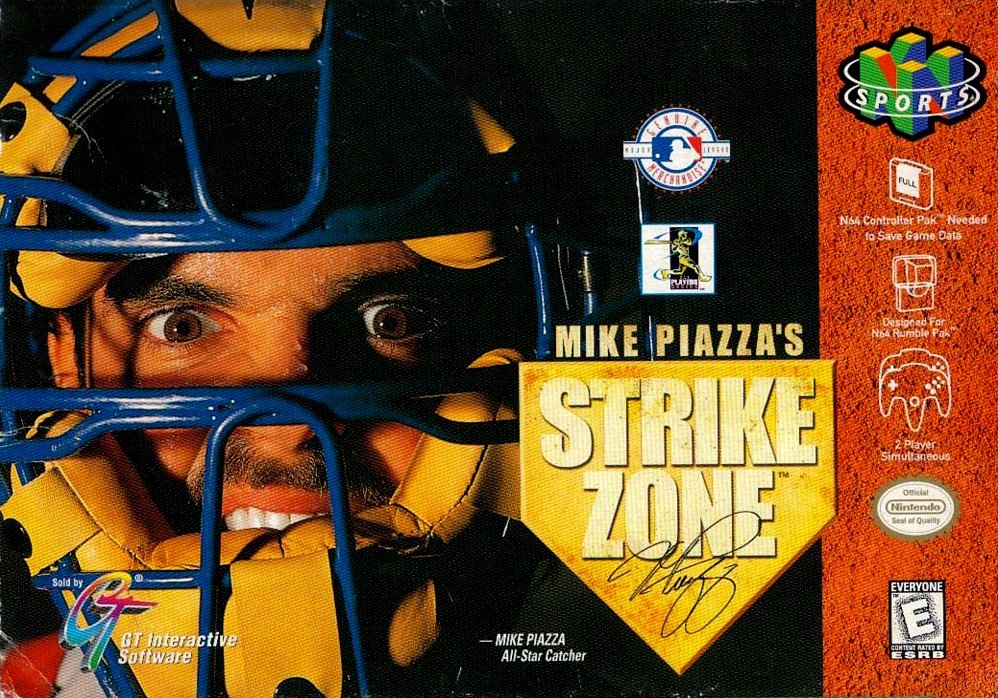 Capa do jogo Mike Piazzas Strike Zone