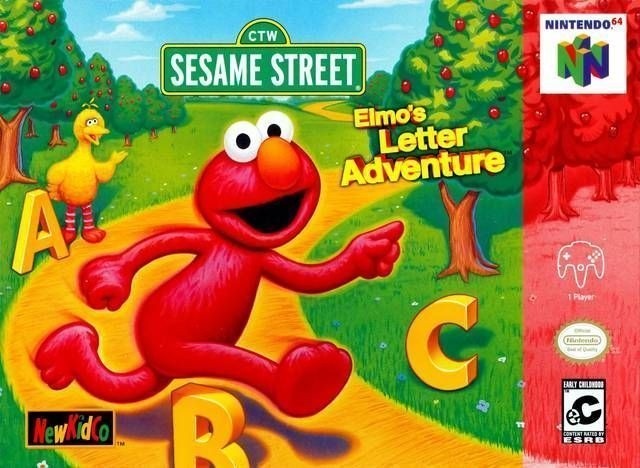 Capa do jogo Sesame Street: Elmos Letter Adventure