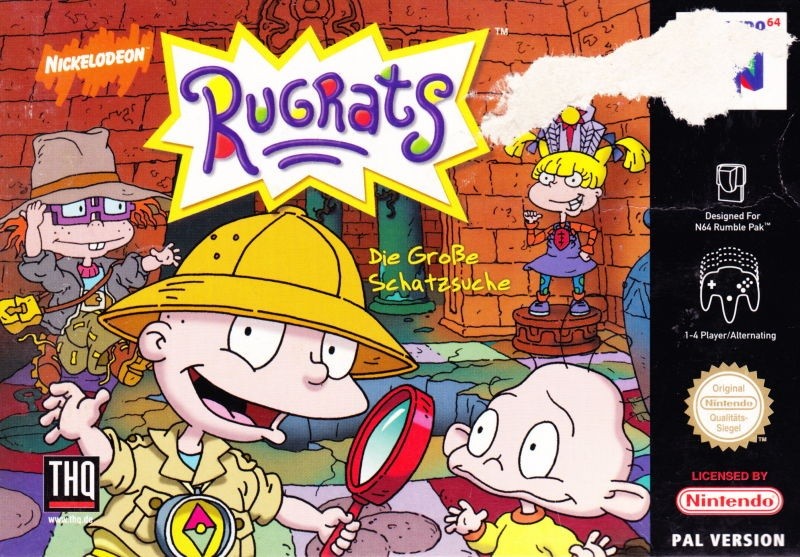 Capa do jogo Rugrats: Scavenger Hunt
