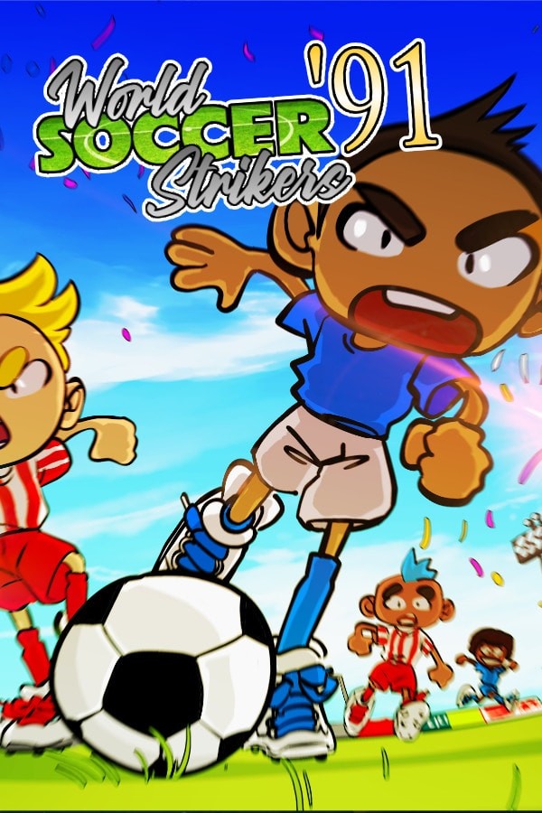 Capa do jogo World Soccer Strikers 91