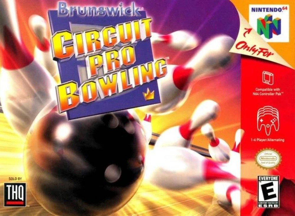 Capa do jogo Brunswick Circuit Pro Bowling