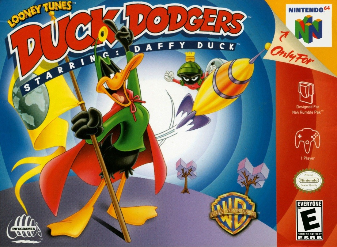 Capa do jogo Duck Dodgers