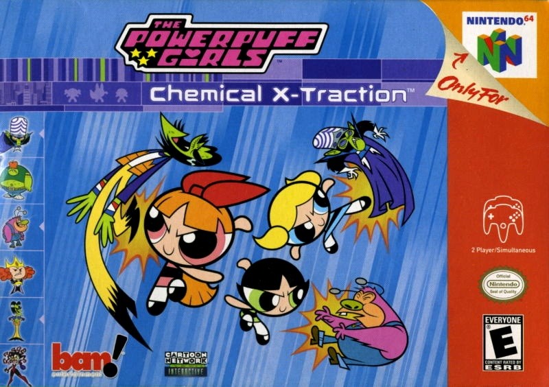 Capa do jogo The Powerpuff Girls: Chemical X-Traction