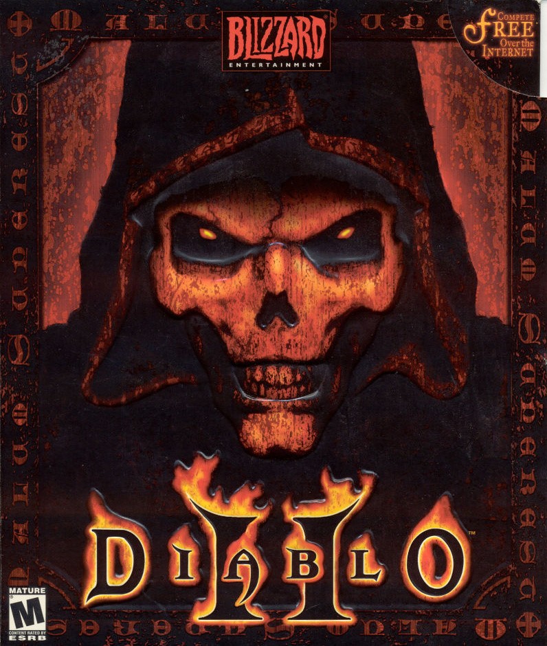 Capa do jogo Diablo II