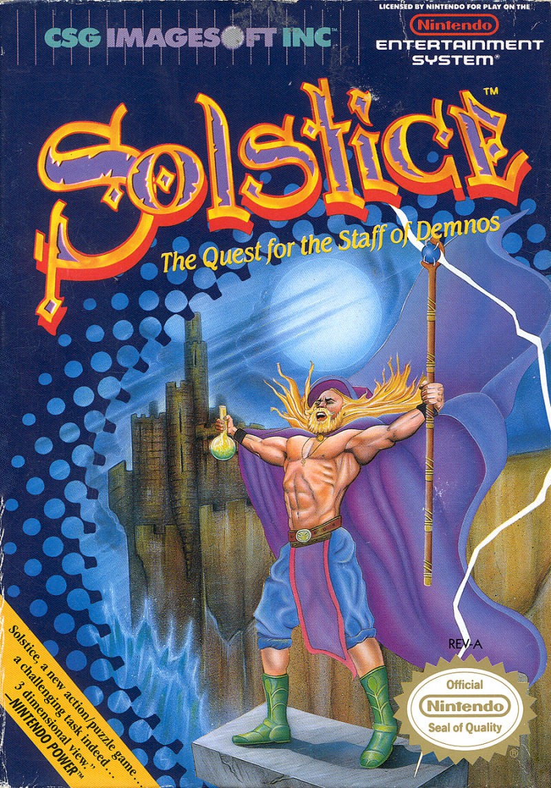 Capa do jogo Solstice: The Quest for the Staff of Demnos
