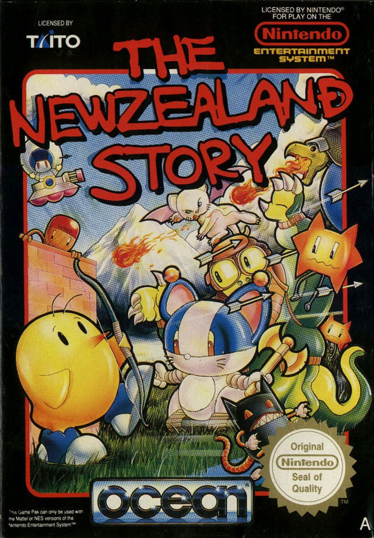 Capa do jogo The New Zealand Story