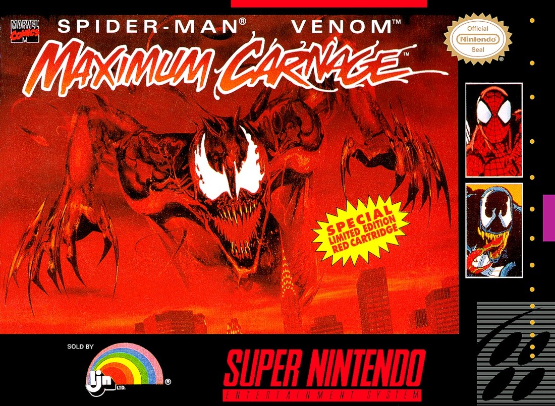 Capa do jogo Spider-Man / Venom: Maximum Carnage