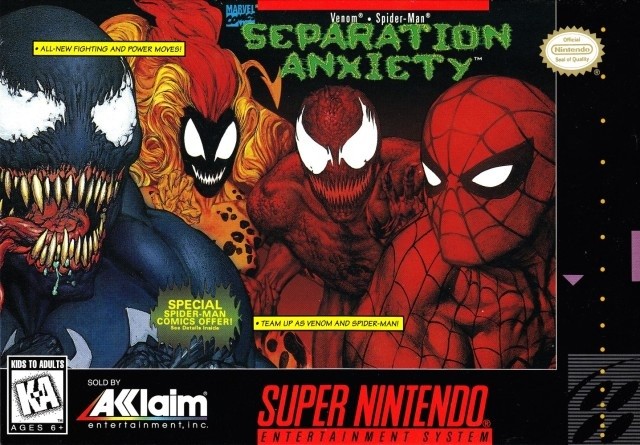 Capa do jogo Venom - Spider-Man: Separation Anxiety