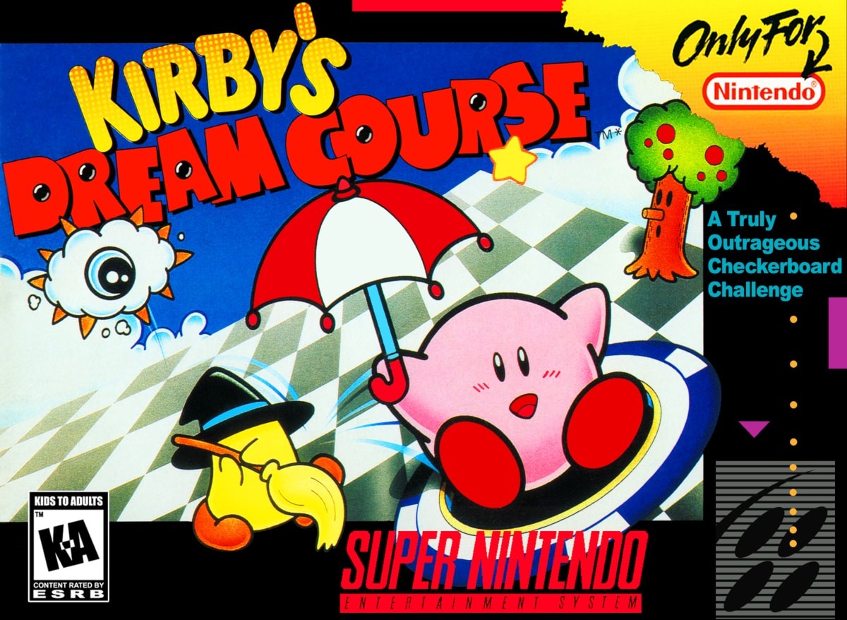 Capa do jogo Kirbys Dream Course