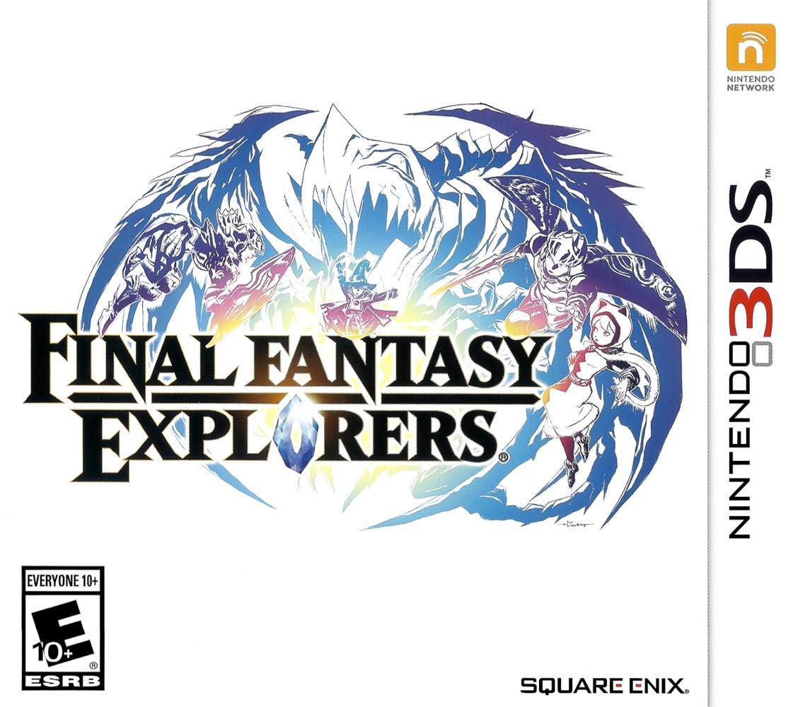 Capa do jogo Final Fantasy: Explorers