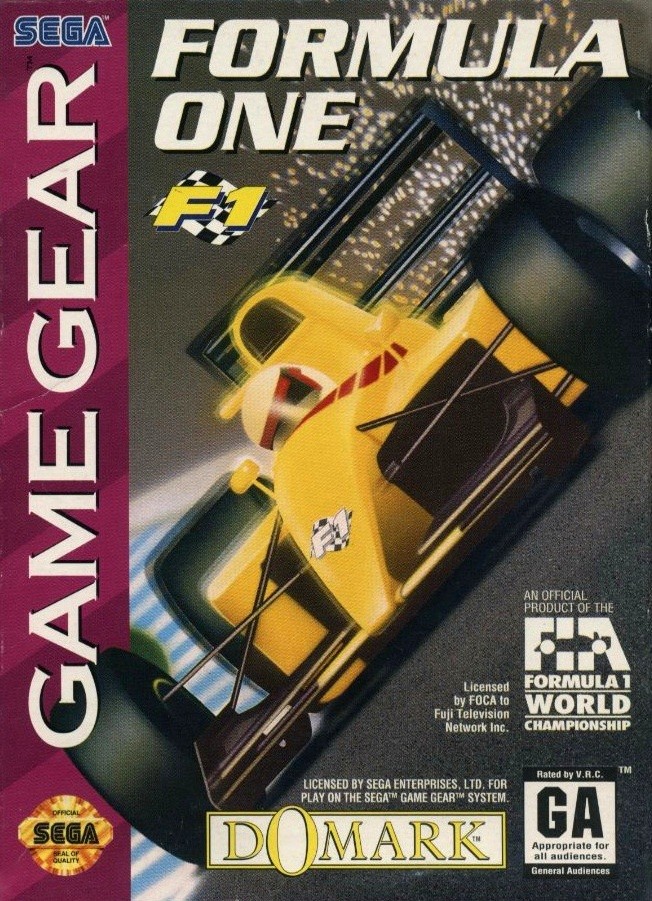 Capa do jogo F1