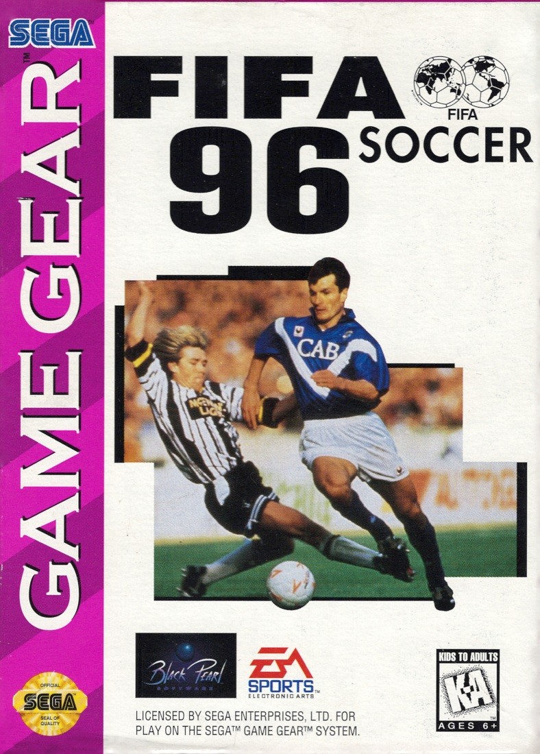 Capa do jogo FIFA Soccer 96
