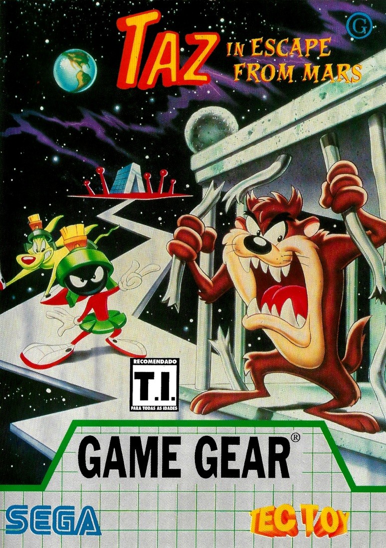 Capa do jogo Taz in Escape from Mars