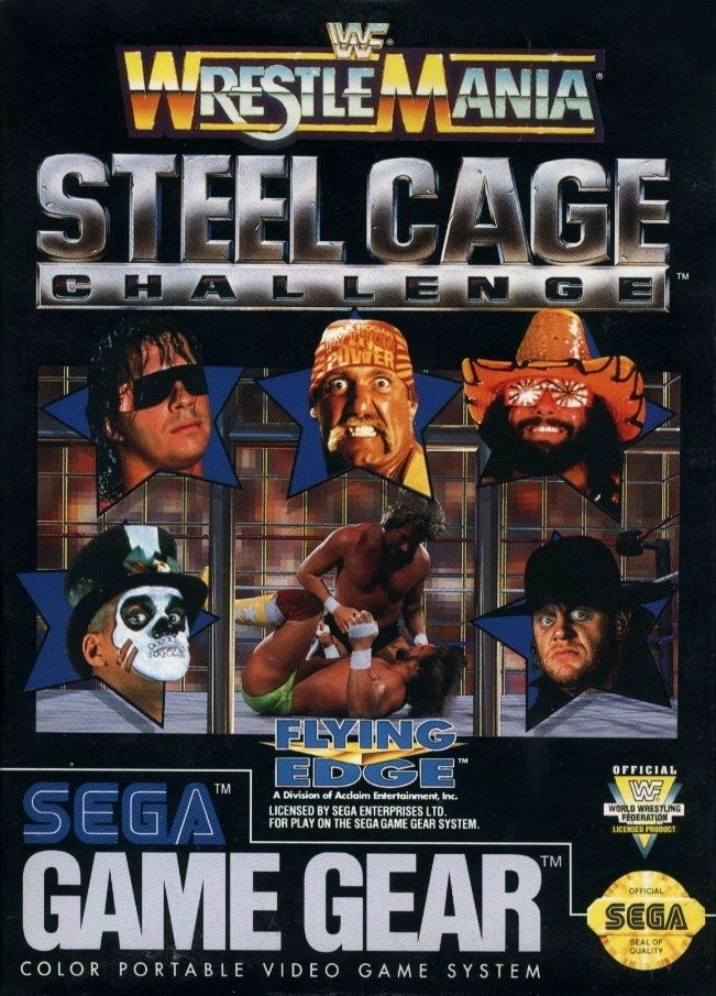 Capa do jogo WWF WrestleMania: Steel Cage Challenge