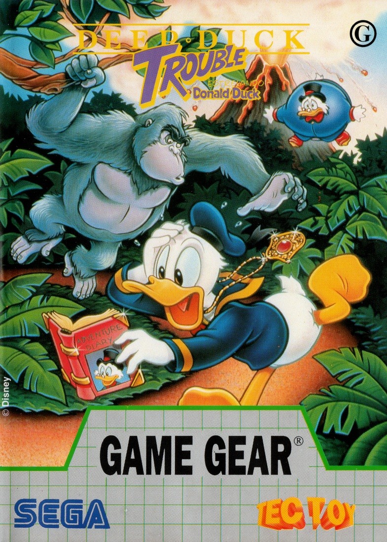 Capa do jogo Deep Duck Trouble Starring Donald Duck