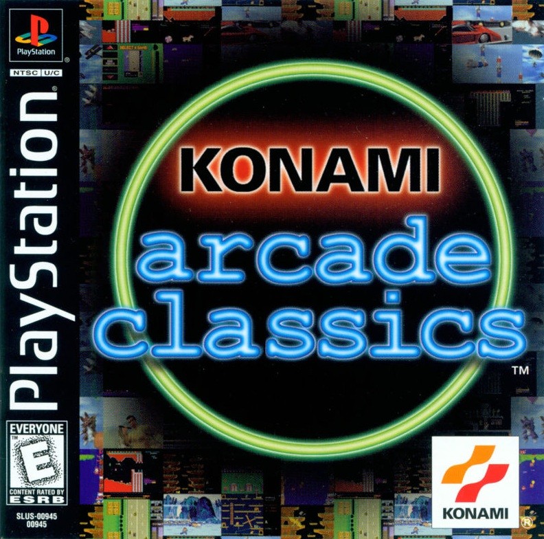 Capa do jogo Konami Arcade Classics