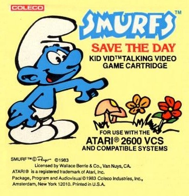 Capa do jogo Smurfs Save the Day
