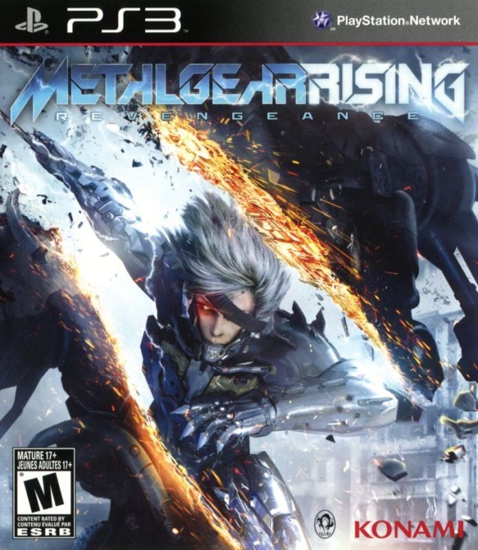 Capa do jogo Metal Gear Rising: Revengeance