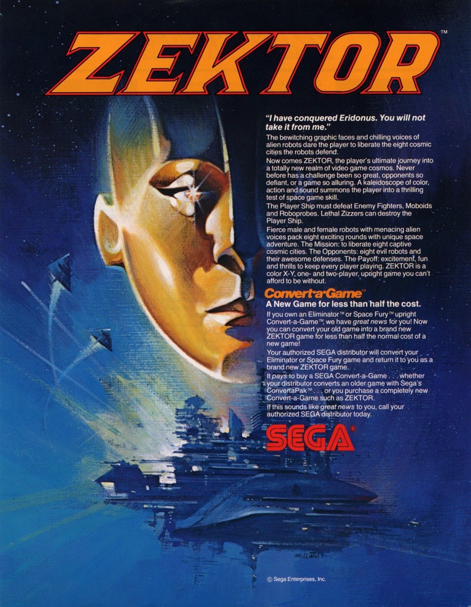 Capa do jogo Zektor