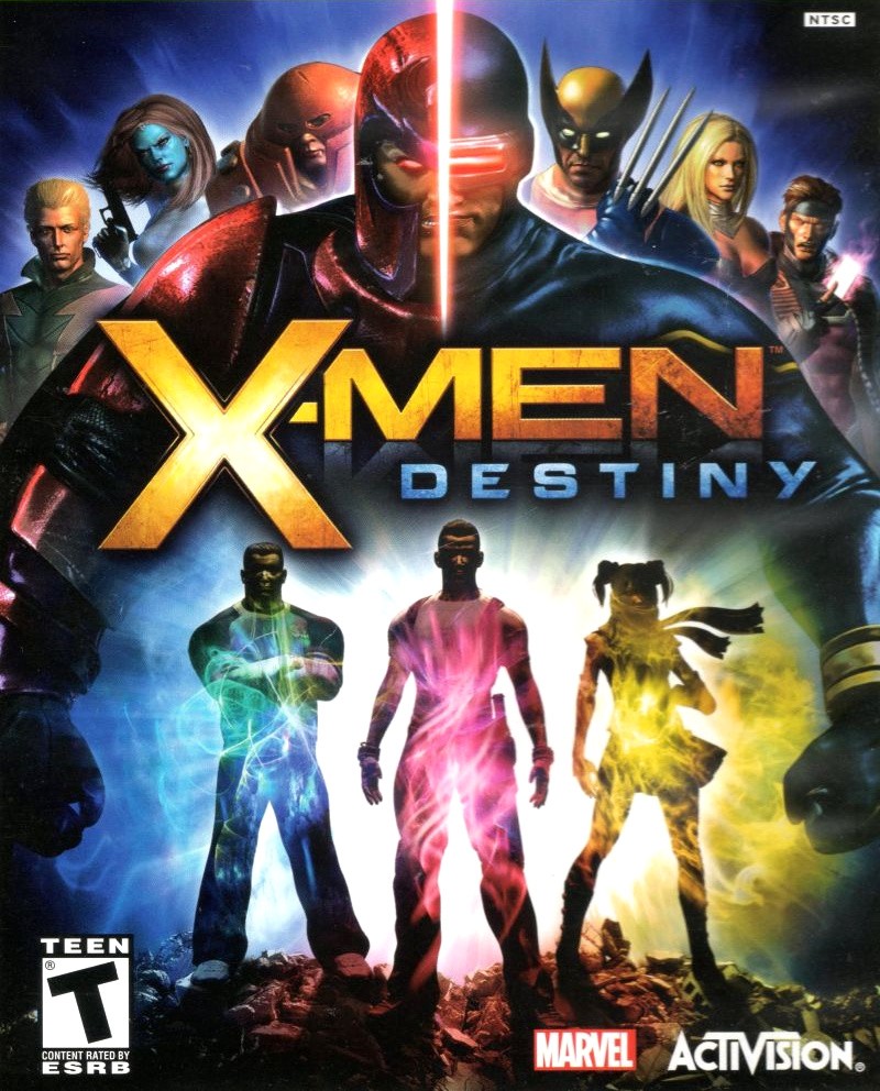 Capa do jogo X-Men: Destiny