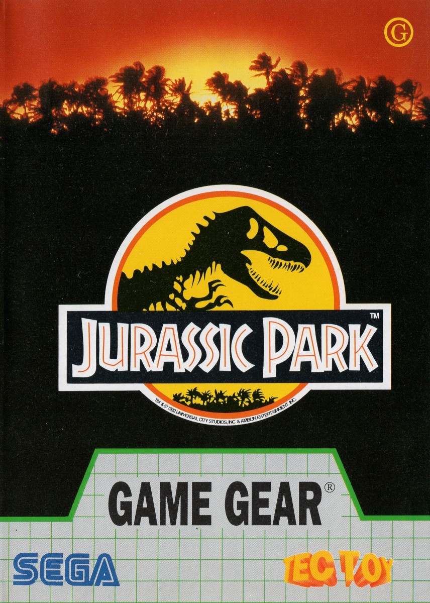 Capa do jogo Jurassic Park