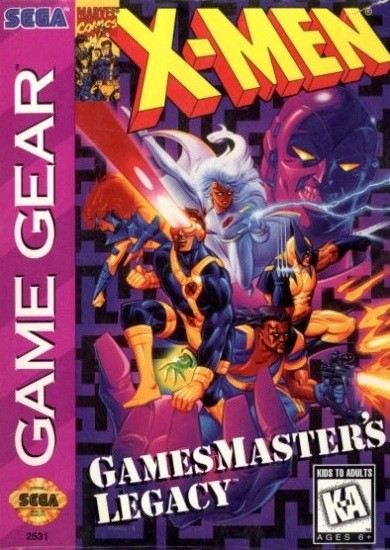 Capa do jogo X-Men: GamesMasters Legacy