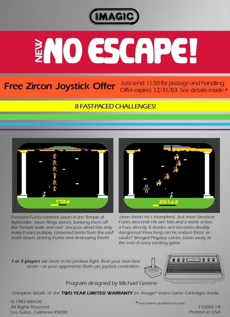 Capa do jogo No Escape!