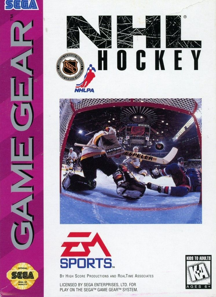 Capa do jogo NHL Hockey