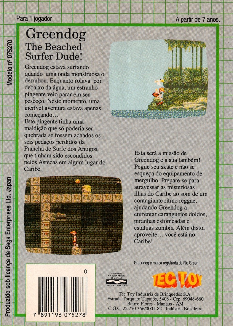 Capa do jogo Greendog: The Beached Surfer Dude!