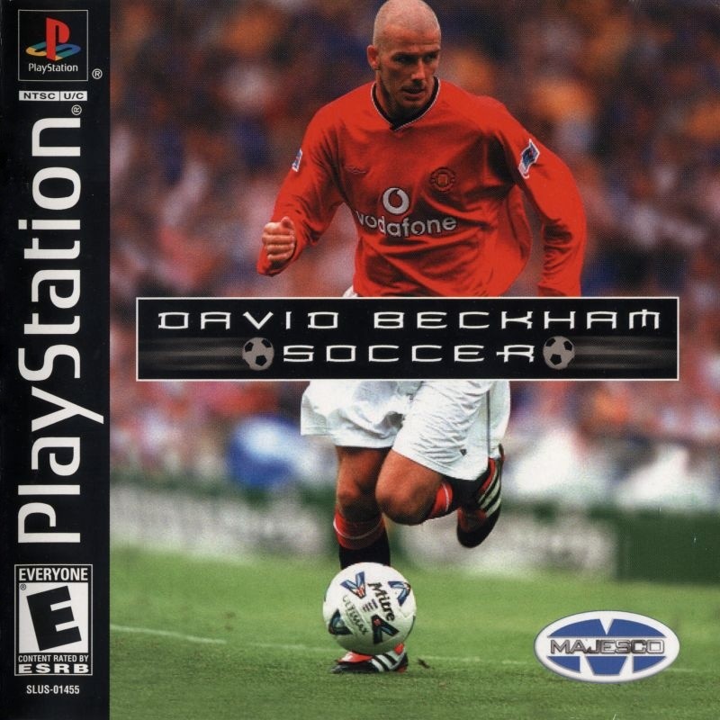 Capa do jogo David Beckham Soccer