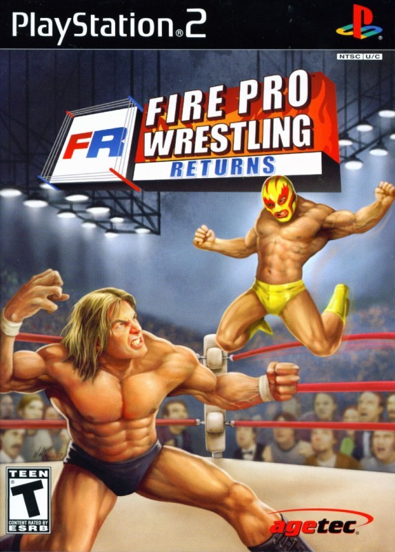 Capa do jogo Fire Pro Wrestling Returns