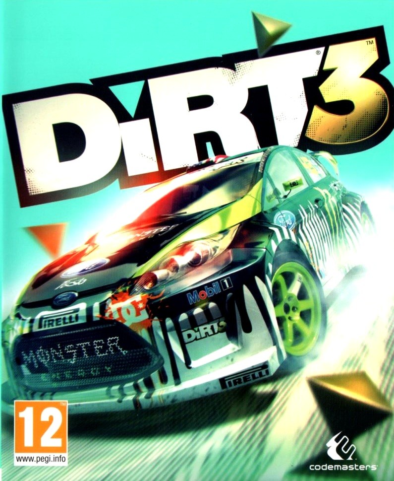 Capa do jogo DiRT 3