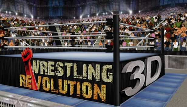 Capa do jogo Wrestling Revolution 3D