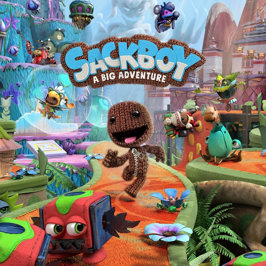 Capa do jogo Sackboy: A Big Adventure